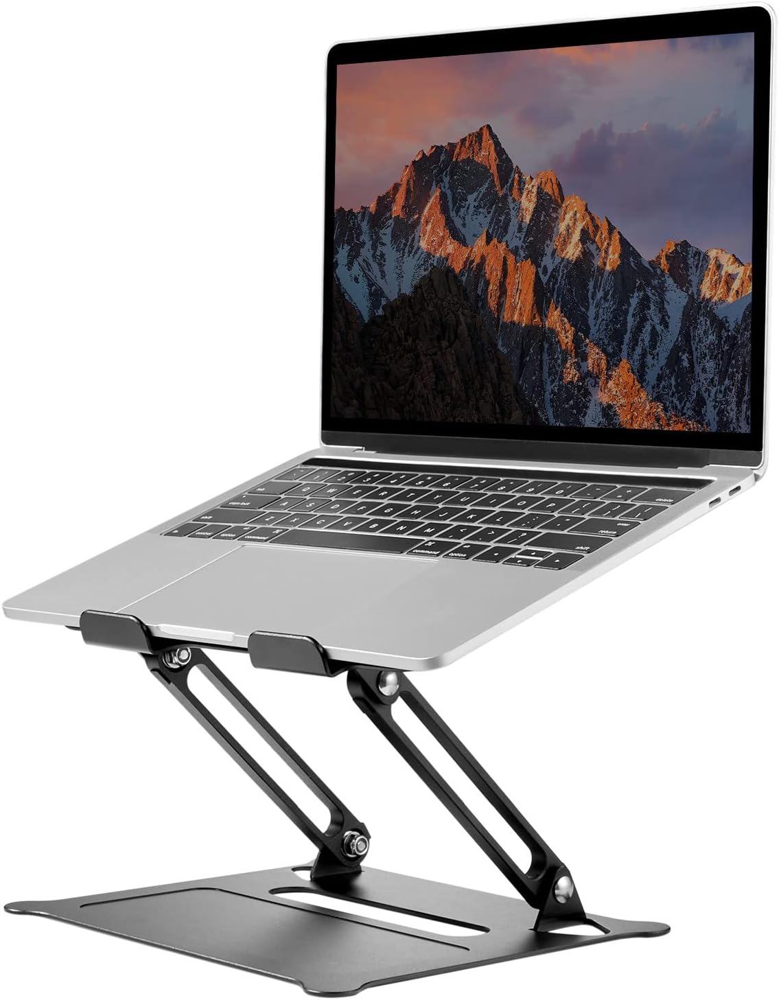 Base ajustable para laptop, tablet e iPad con múltiples posiciones