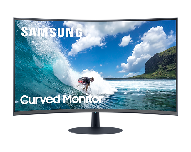 Monitor Curvo Samsung de 27" Full HD 1080p con HDMI, VGA y DisplayPort en República Dominicana