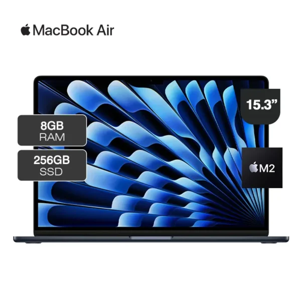 MacBook Air 15" con chip M2, 256GB SSD y 8GB RAM