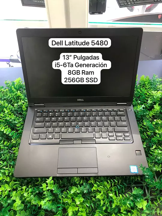 Dell Latitude 5480 con procesador i5 y almacenamiento SSD de 256GB en República Dominicana