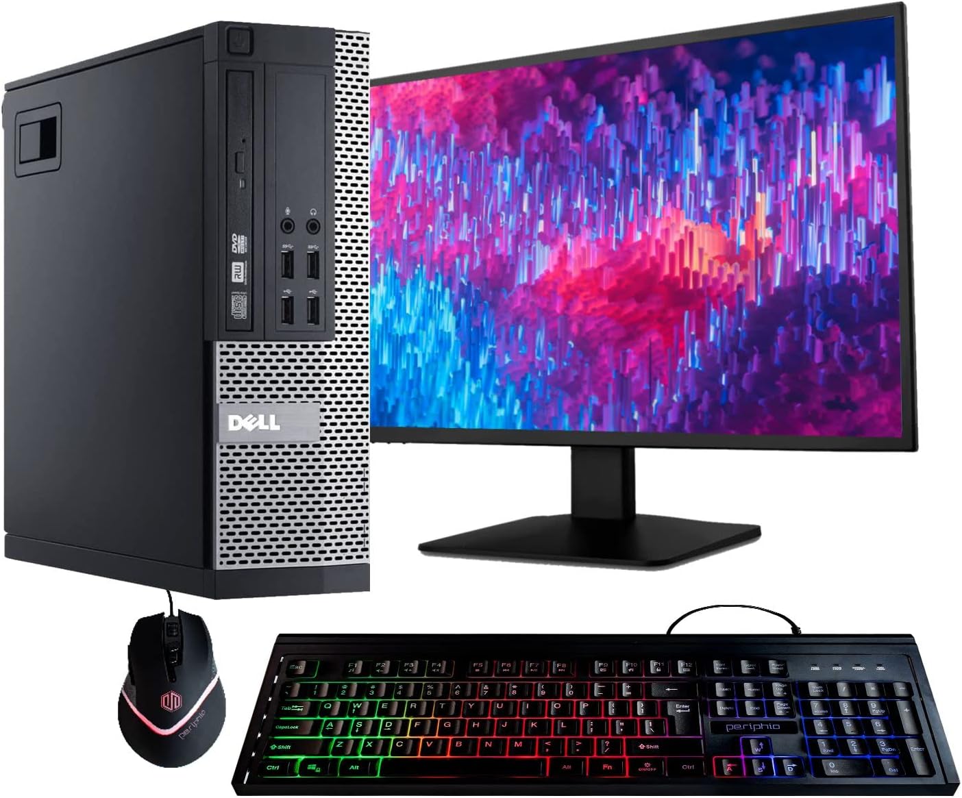 Computadora Dell 9020 con procesador Intel i5 y monitor incluido