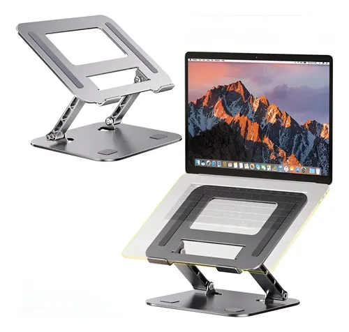 Soporte Ajustable para Laptop y Tablet, Compatible con iPad, Negro en República Dominicana