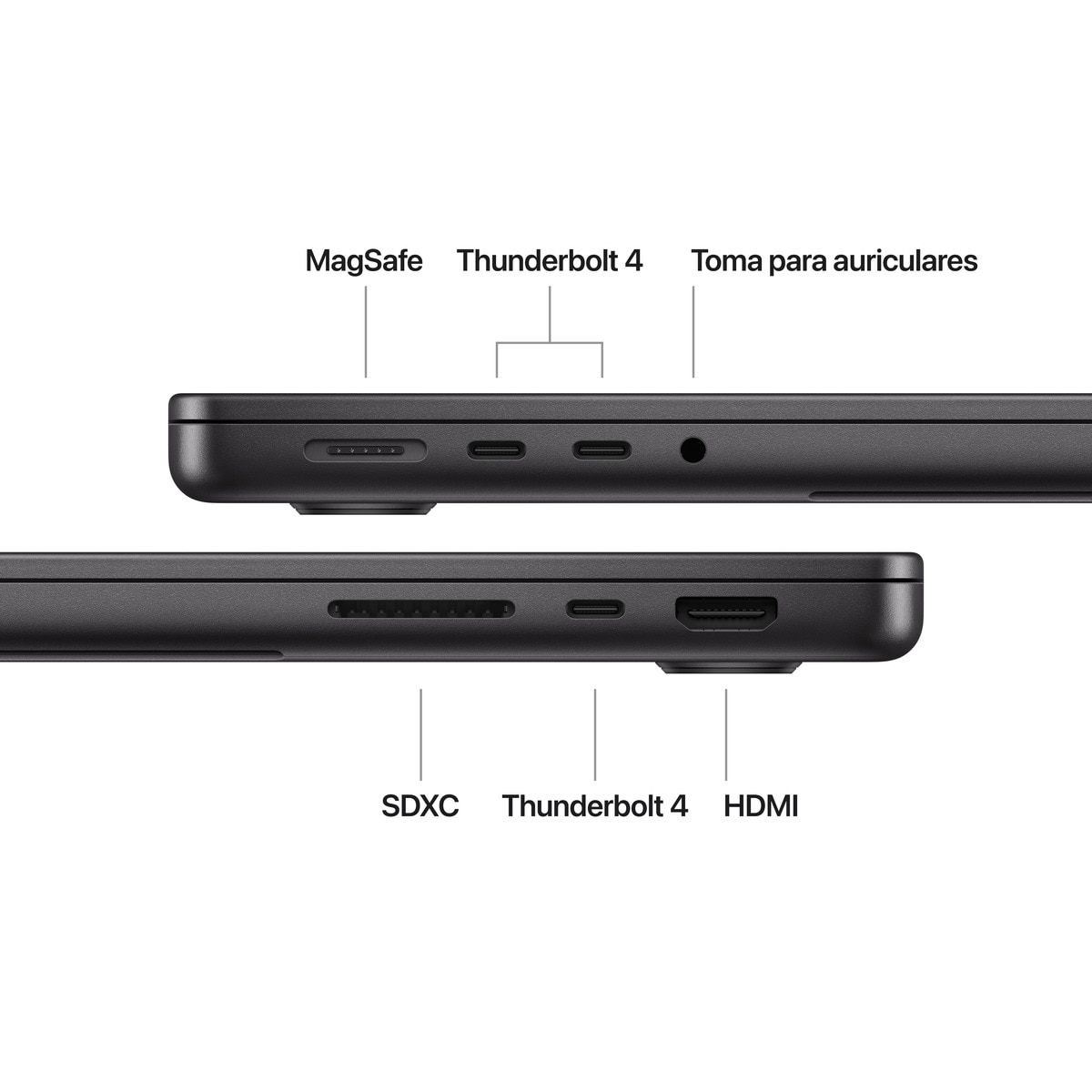 MacBook Pro 14" M4 Pro 24GB RAM 1TB SSD Negra - Nuevo y Sellado