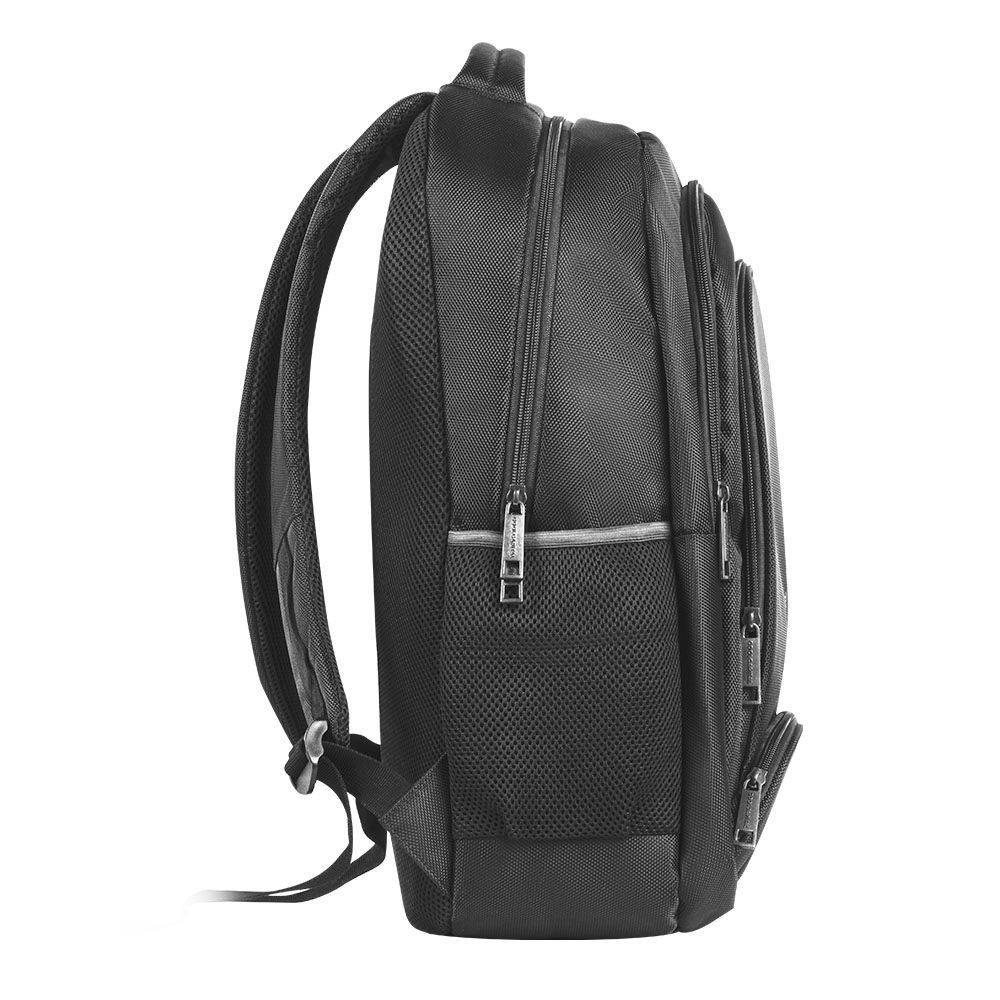 Mochila Antirrobo Tesla para Laptop 15.6" en Gris con Puerto USB y Candado TSA en República Dominicana