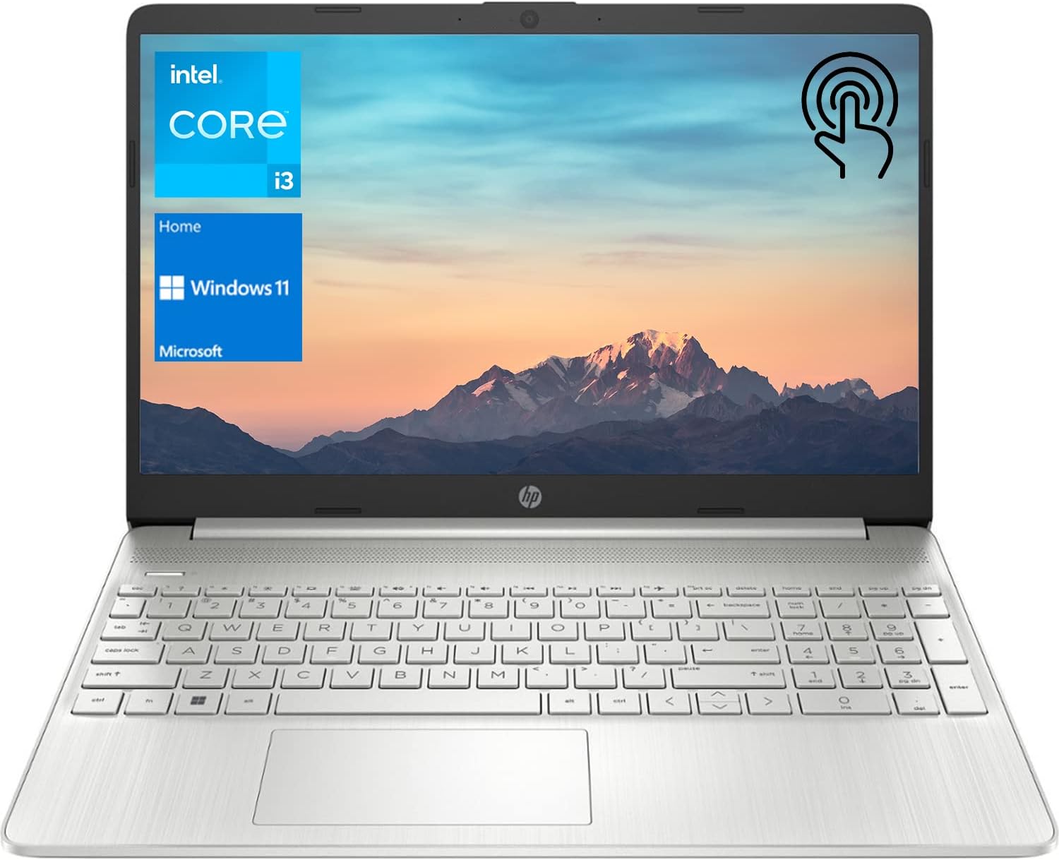 Laptop HP Notebook 15FC0033CA en Plata Natural – Potente y Compacta en República Dominicana