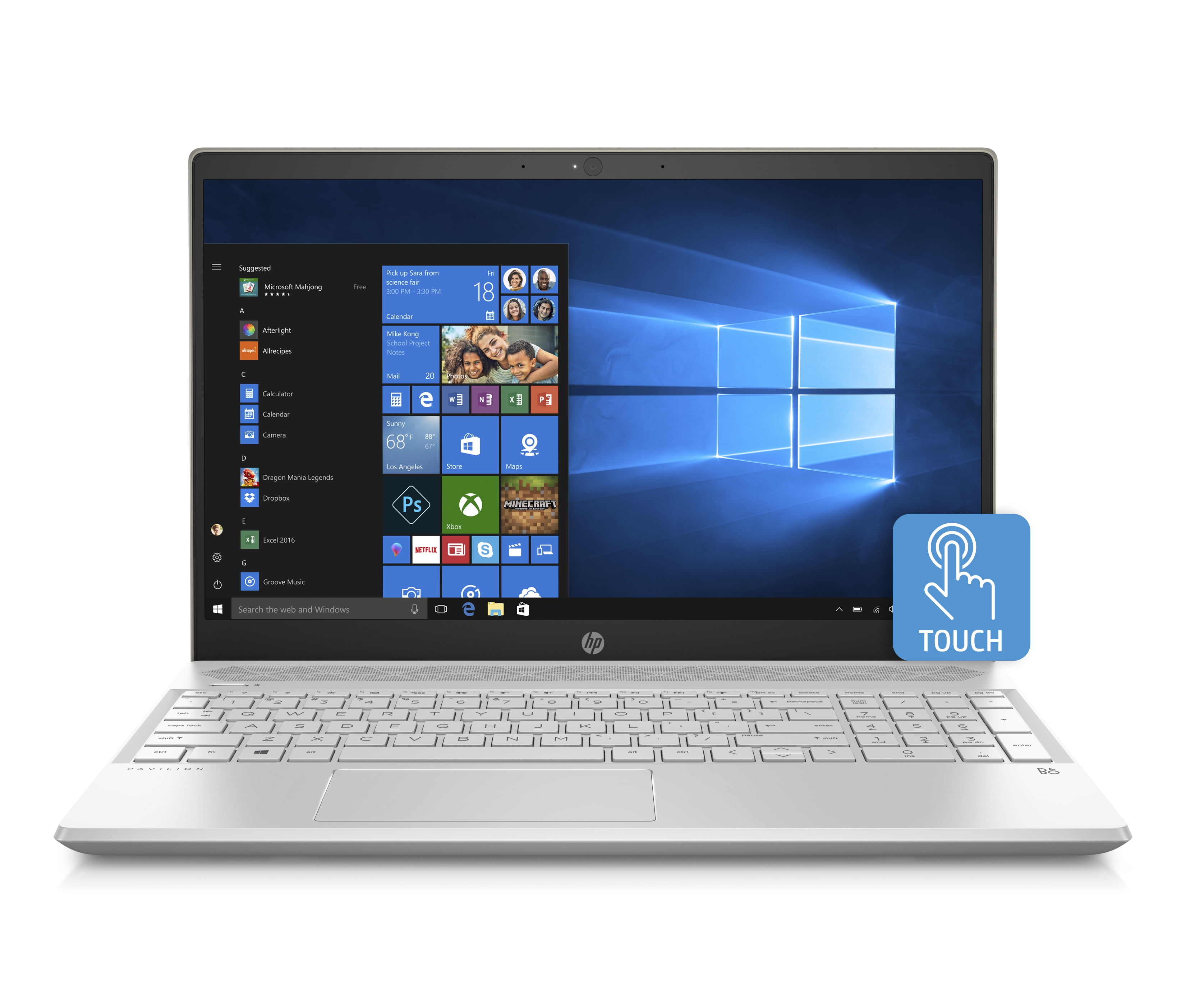 Portátil HP Pavilion 15 con procesador Intel Pentium Gold en República Dominicana