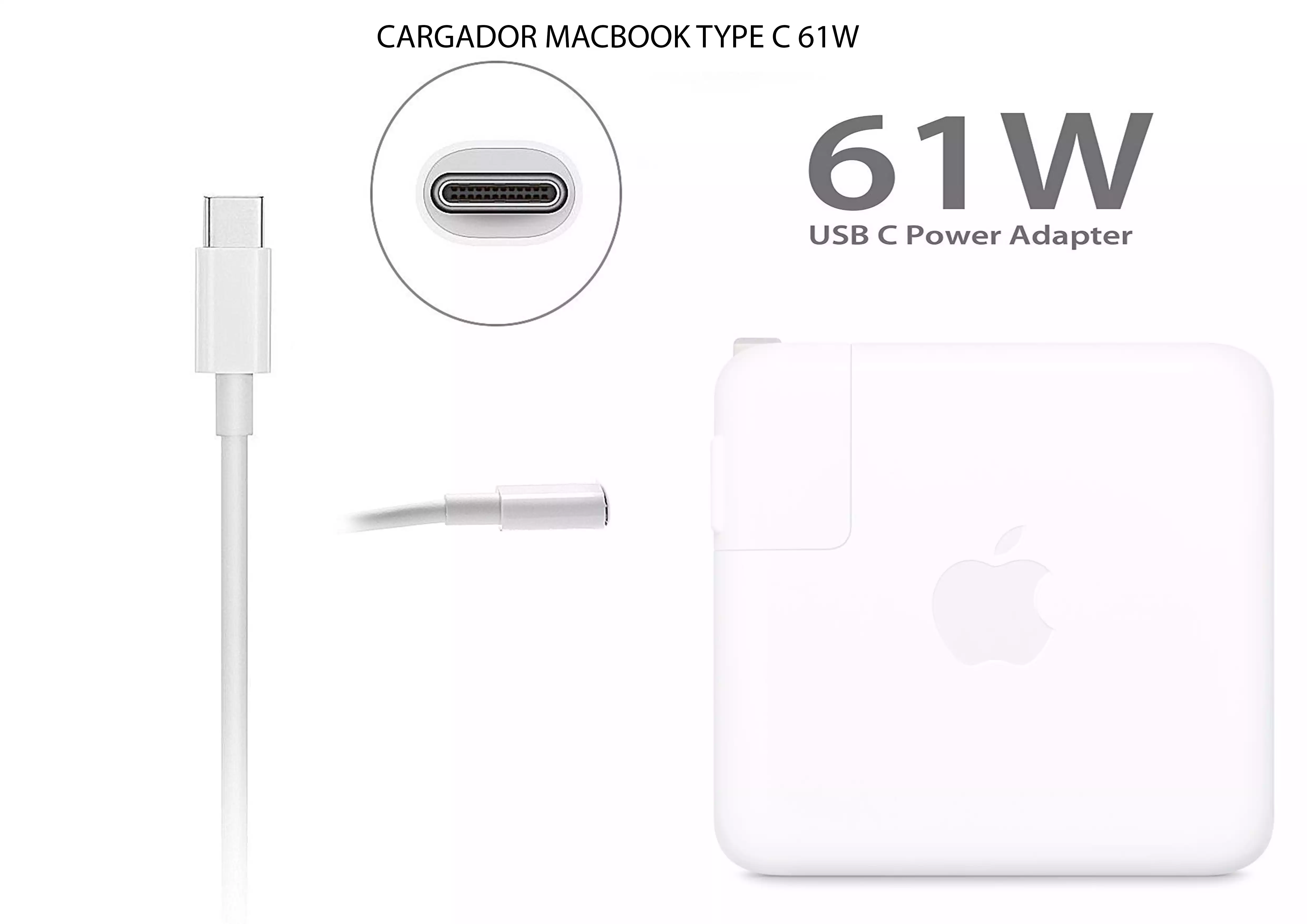 Amplia variedad de cargadores y fuentes de poder compatibles con Mac en República Dominicana