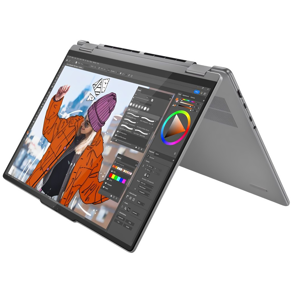 Lenovo Yoga 7 2 en 1 16AHP9 con pantalla táctil 16", procesador R7 880HS, 16GB RAM y 512GB SSD