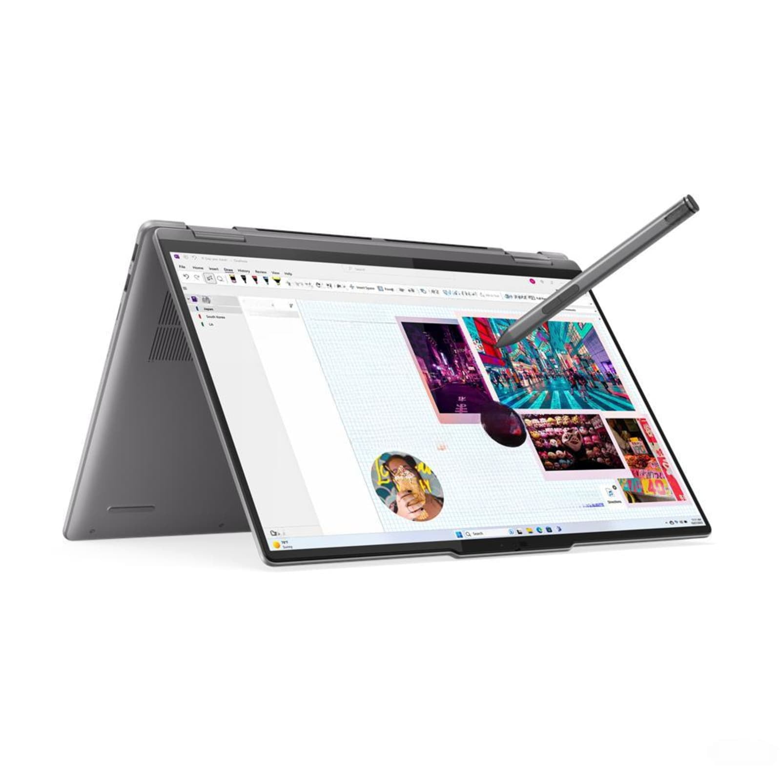Lenovo Yoga 7 2 en 1 16AHP9 con pantalla táctil 16", procesador R7 880HS, 16GB RAM y 512GB SSD en República Dominicana