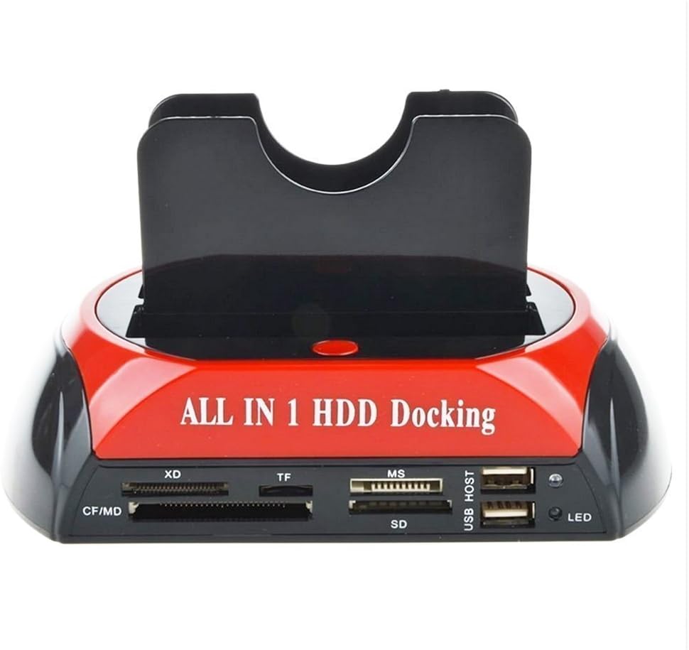 Docking Station HDD todo en uno compatible con SATA e IDE, soporte USB 2.0 y 3.0 hasta 6TB