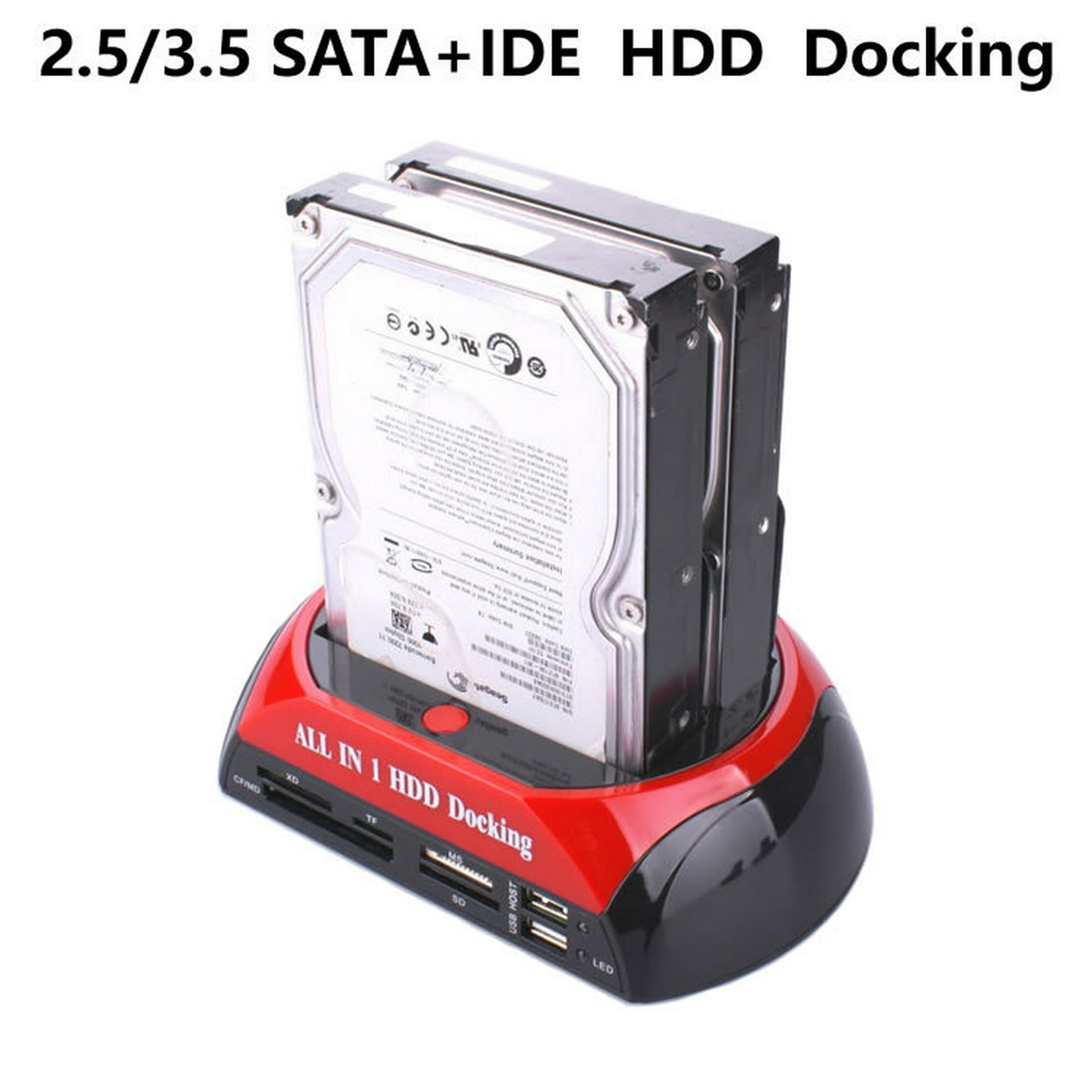 Docking Station HDD todo en uno compatible con SATA e IDE, soporte USB 2.0 y 3.0 hasta 6TB en República Dominicana
