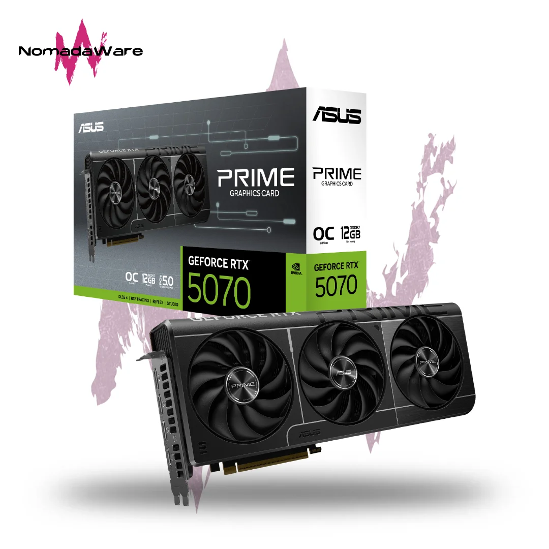 Tarjeta Gráfica ASUS PRIME RTX 5070 Sellada y Nueva en República Dominicana