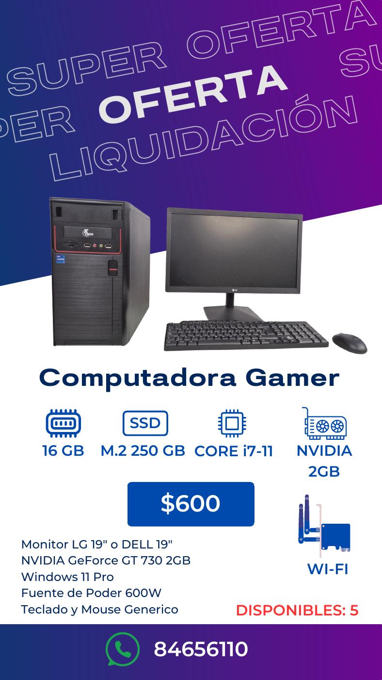 Oferta Especial en Computadoras con Garantía Incluida