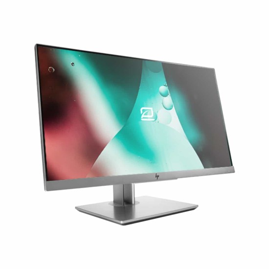 Monitor HP E223 de 21.5" con pantalla Full HD, diseño elegante y conexión VGA/DVI en República Dominicana