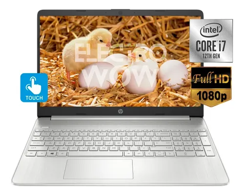Laptop HP 15 pulgadas Core i7 12ª Generación 16GB RAM 512GB SSD con Estuche Targus