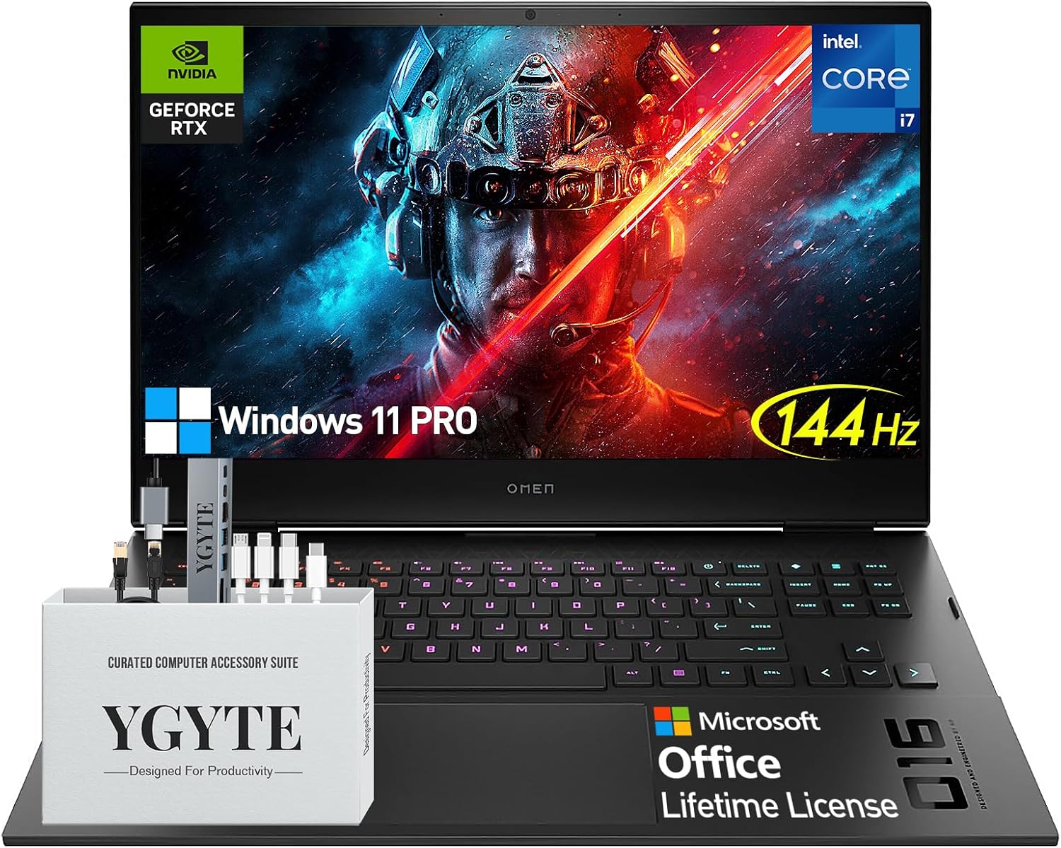 Laptop para Juegos con Tarjeta RTX 3060, 32GB RAM y 1TB de Almacenamiento en República Dominicana