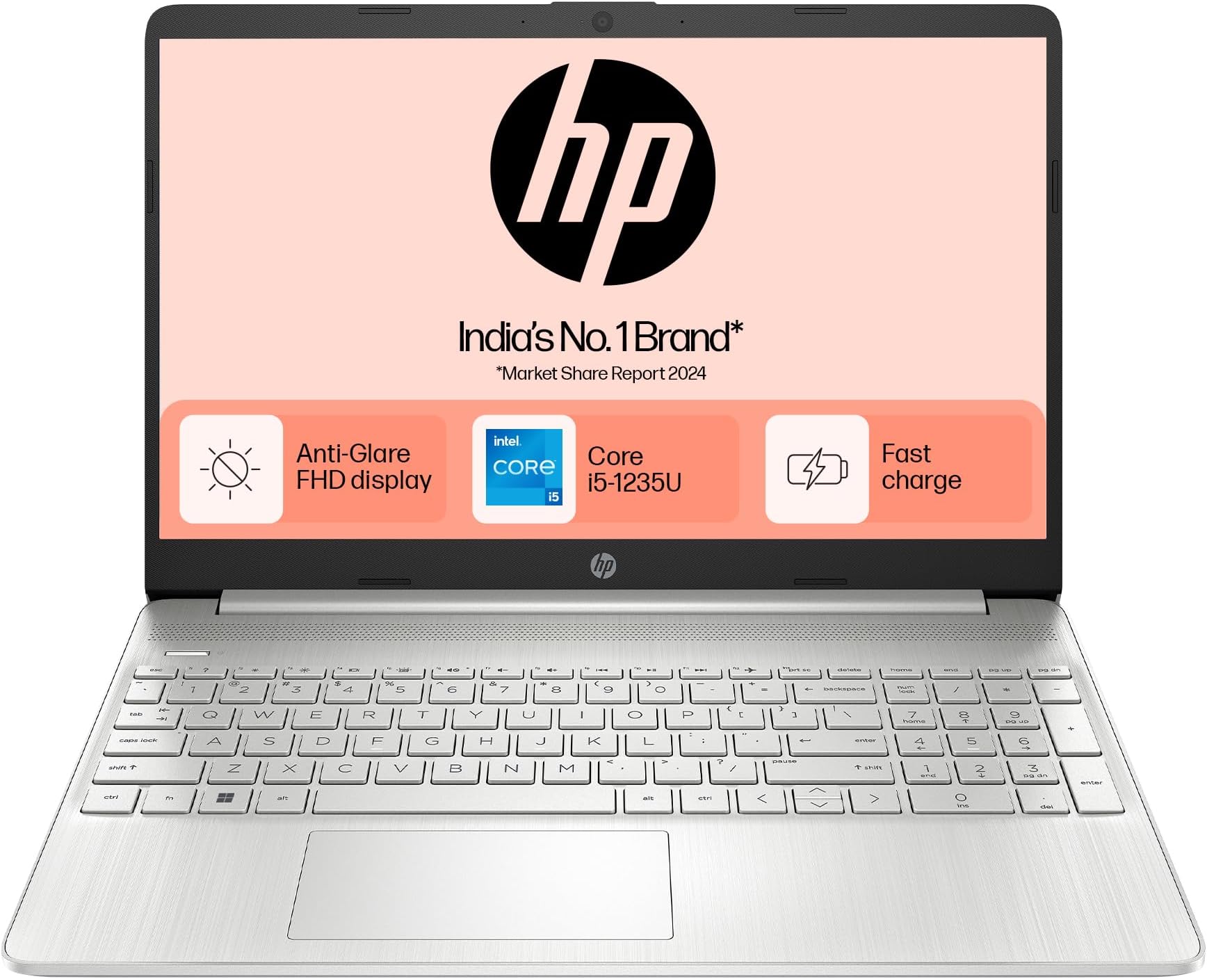 Laptop HP 15 con 8GB RAM y 250GB SSD para alto rendimiento
