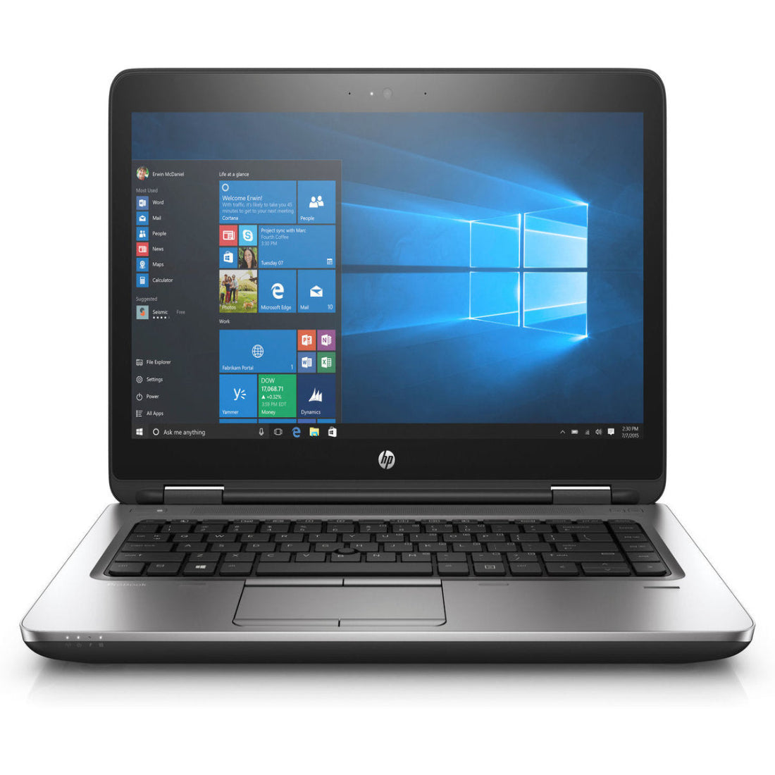 Laptop HP 640 con Procesador Core i7 8ª Generación, 8GB RAM y SSD 256GB NVMe