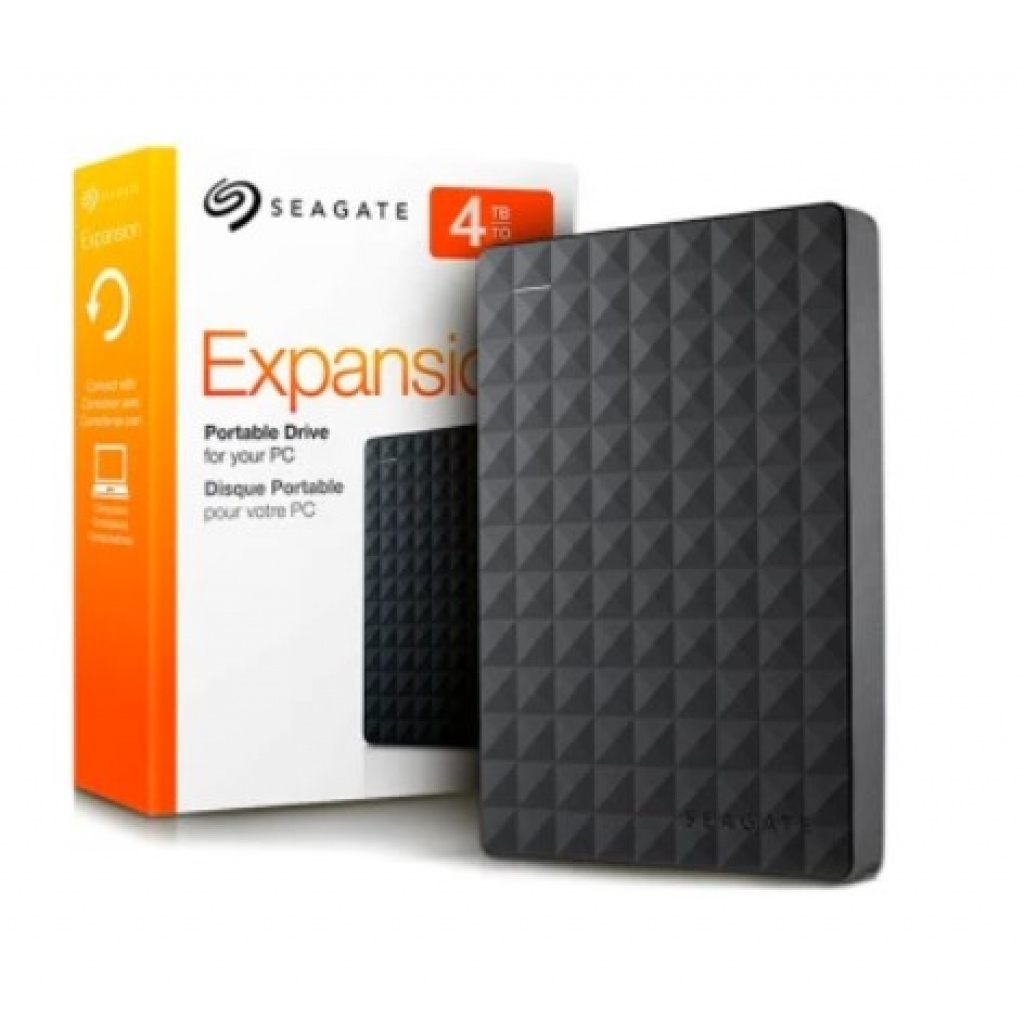 Disco Duro Externo Portátil Seagate Expansion 4TB USB Sin Fuente Externa