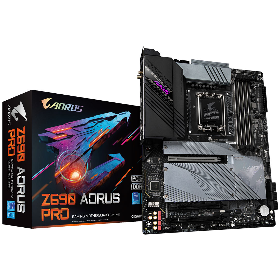 Placa base Aorus Pro DDR5 Z690 compatible con procesadores Intel