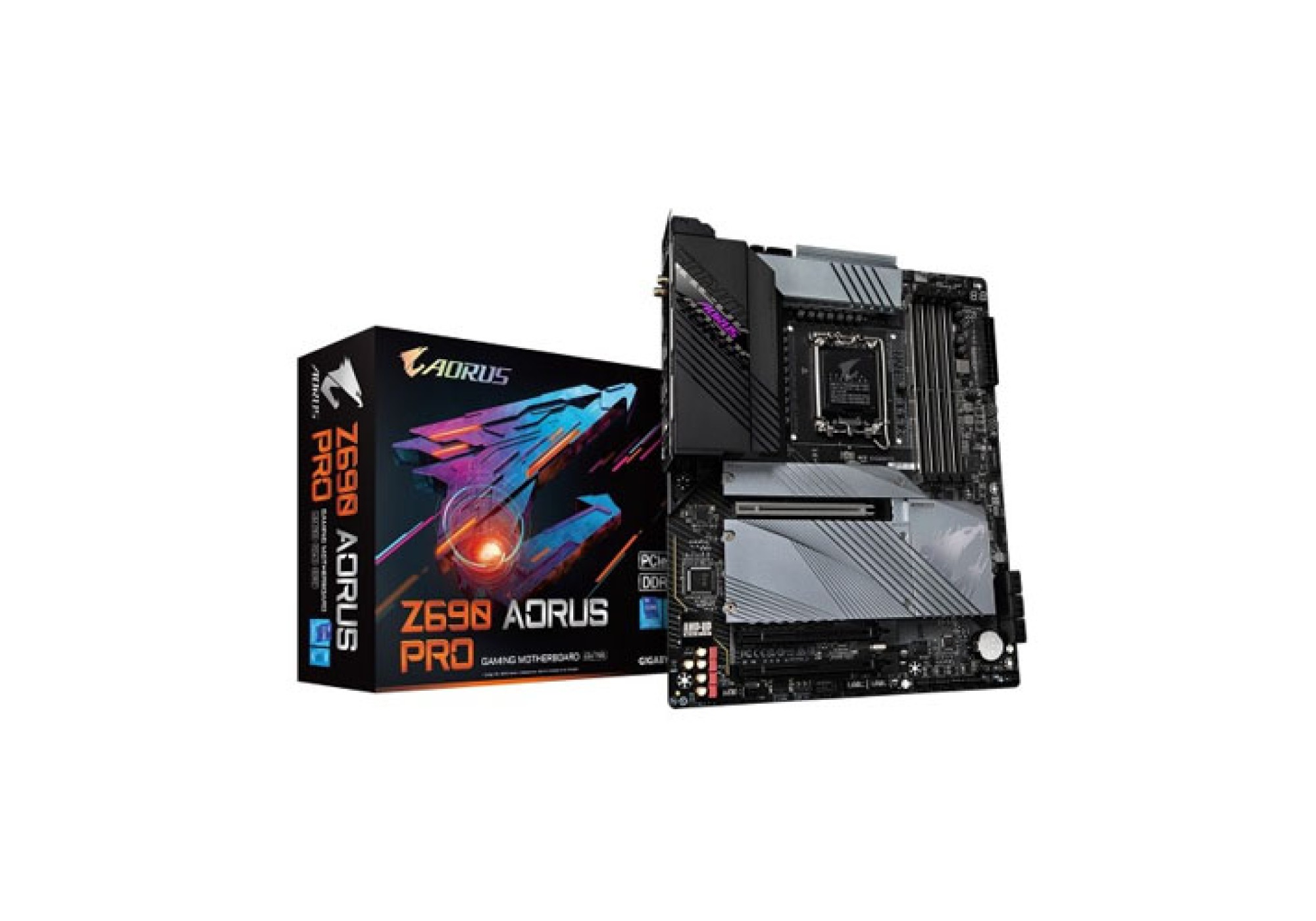 Placa base Aorus Pro DDR5 Z690 compatible con procesadores Intel en República Dominicana