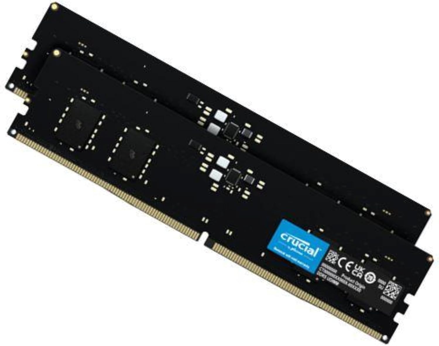 Memoria RAM Crucial 16GB (2x8GB) DDR5 4800MHz CL40 para PC de Escritorio en República Dominicana