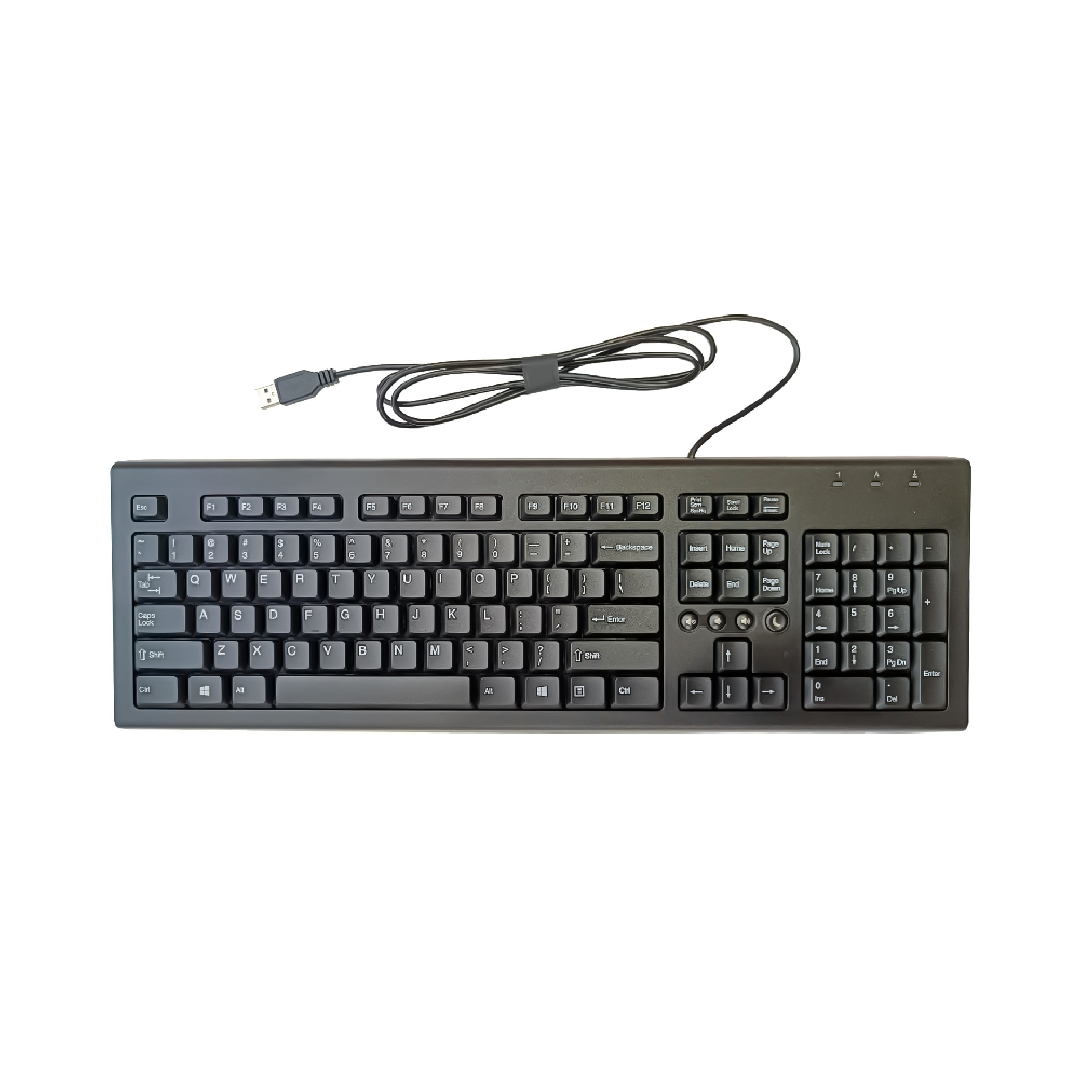Teclado Original HP USB, Funcional y Económico para Uso Diario en República Dominicana