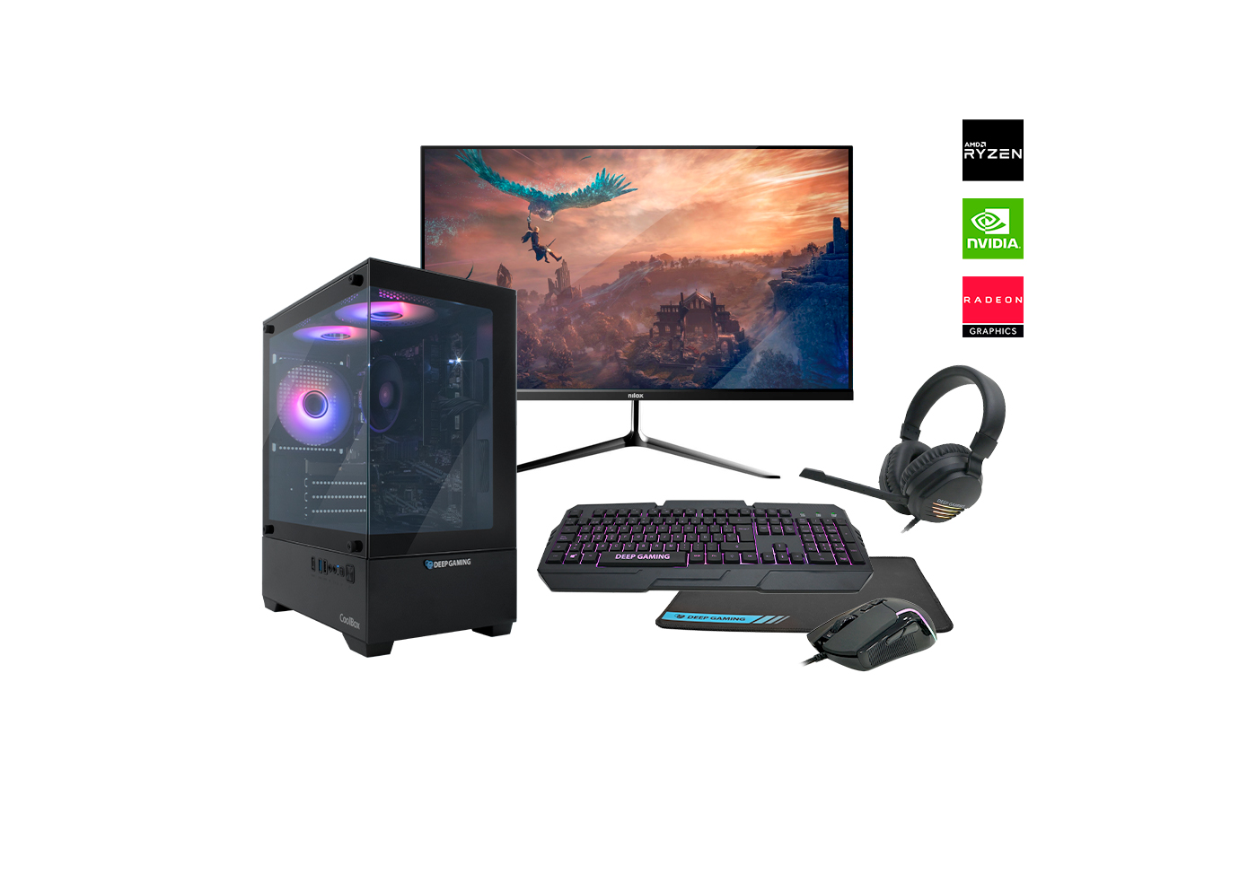 Computadora para gaming de alto rendimiento en República Dominicana