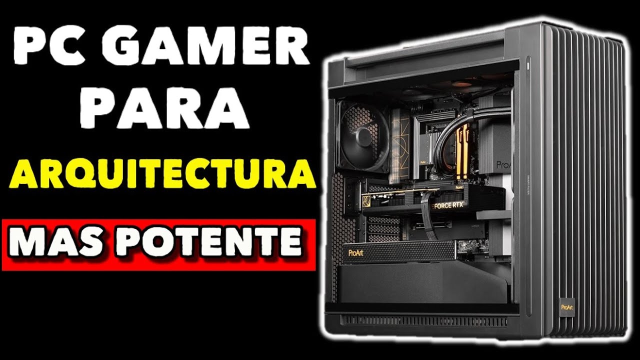 Computadora de alto rendimiento para gaming y diseño arquitectónico profesional en República Dominicana