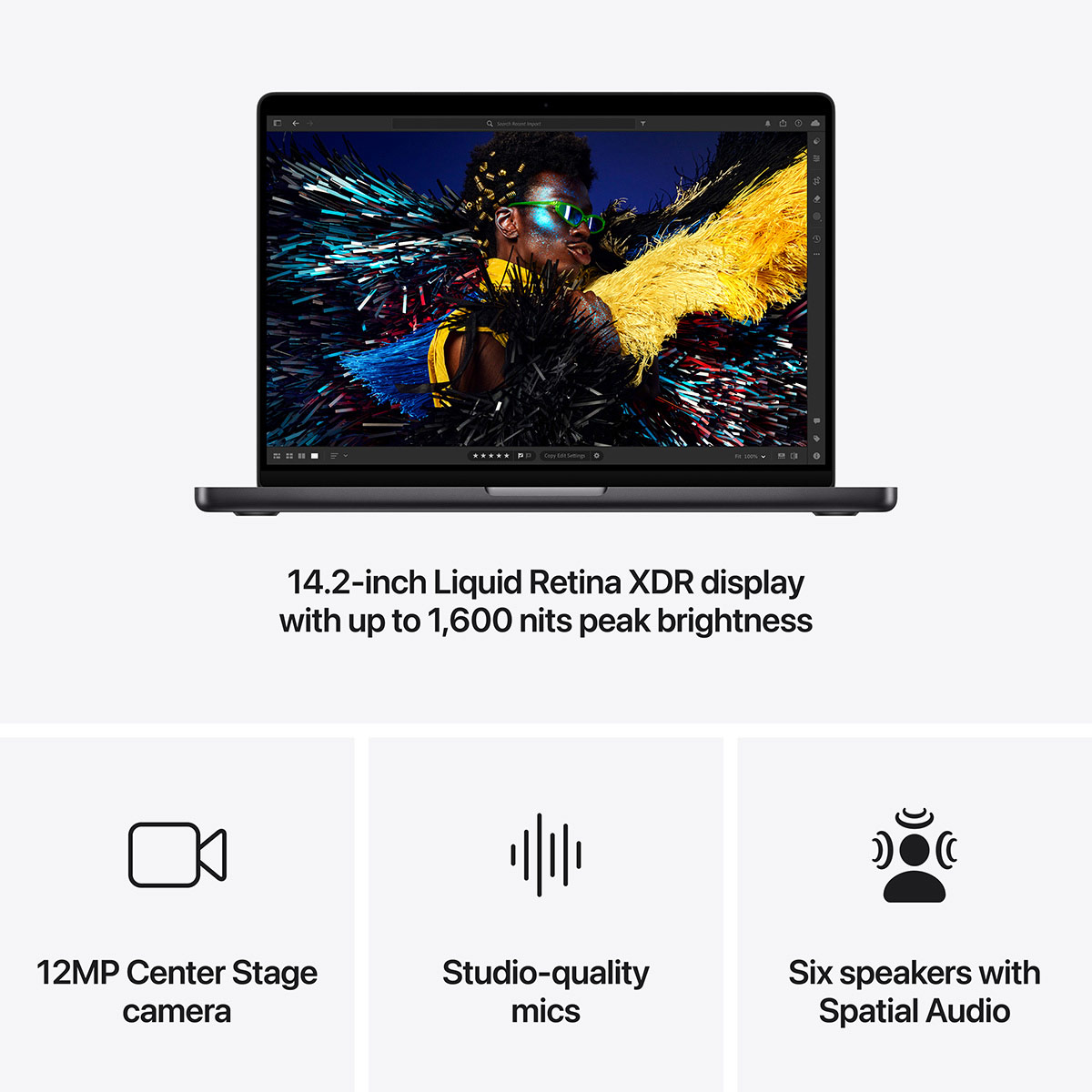 MacBook Pro 14” con chip M4 Pro, 512GB SSD y 48GB RAM en República Dominicana