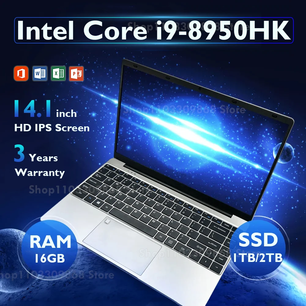 Portátil Clevo con Intel i9-8950HK a 2.90 GHz, 16GB RAM, tarjeta gráfica dedicada de 6GB en República Dominicana