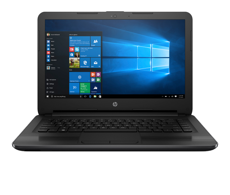 Laptop HP de emergencia con procesador Intel Celeron 6ª generación, 4GB RAM y SSD 16GB