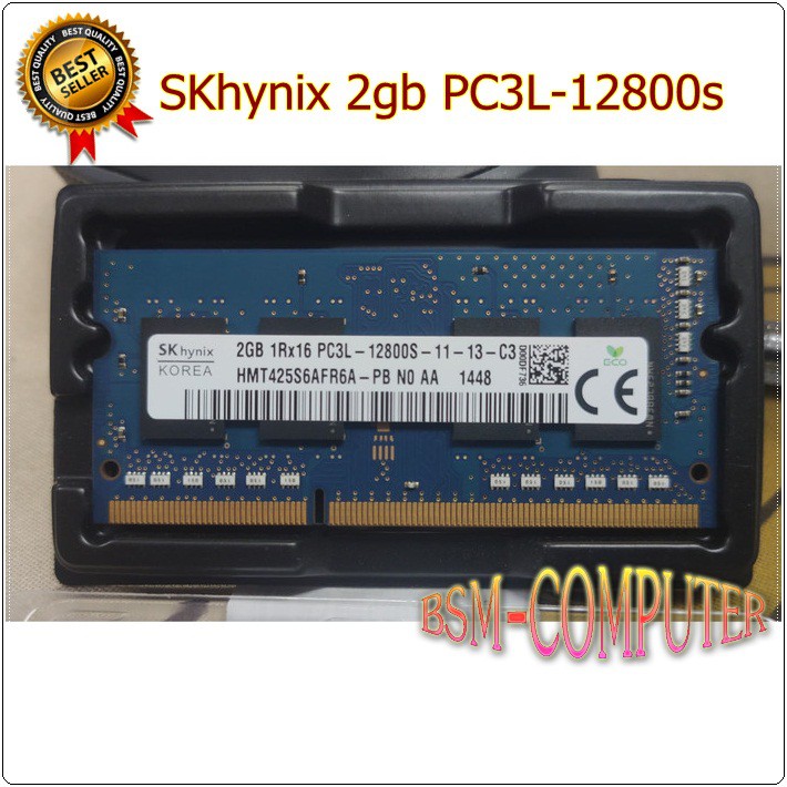 Memoria RAM SK hynix DDR3L 2GB PC3L12800 SODIMM para laptop