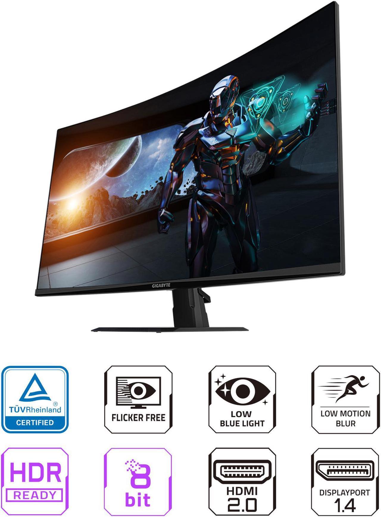 Monitor Gamer Curvo de 32 Pulgadas - Precio por Unidad en República Dominicana