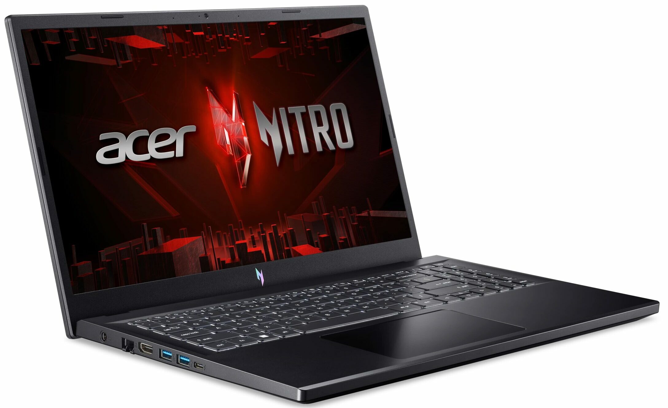 Portátil Acer Nitro V15 con Intel i5-13420H, 16GB RAM, 512GB SSD, RTX 5050 de 8GB GDDR7, pantalla 165Hz