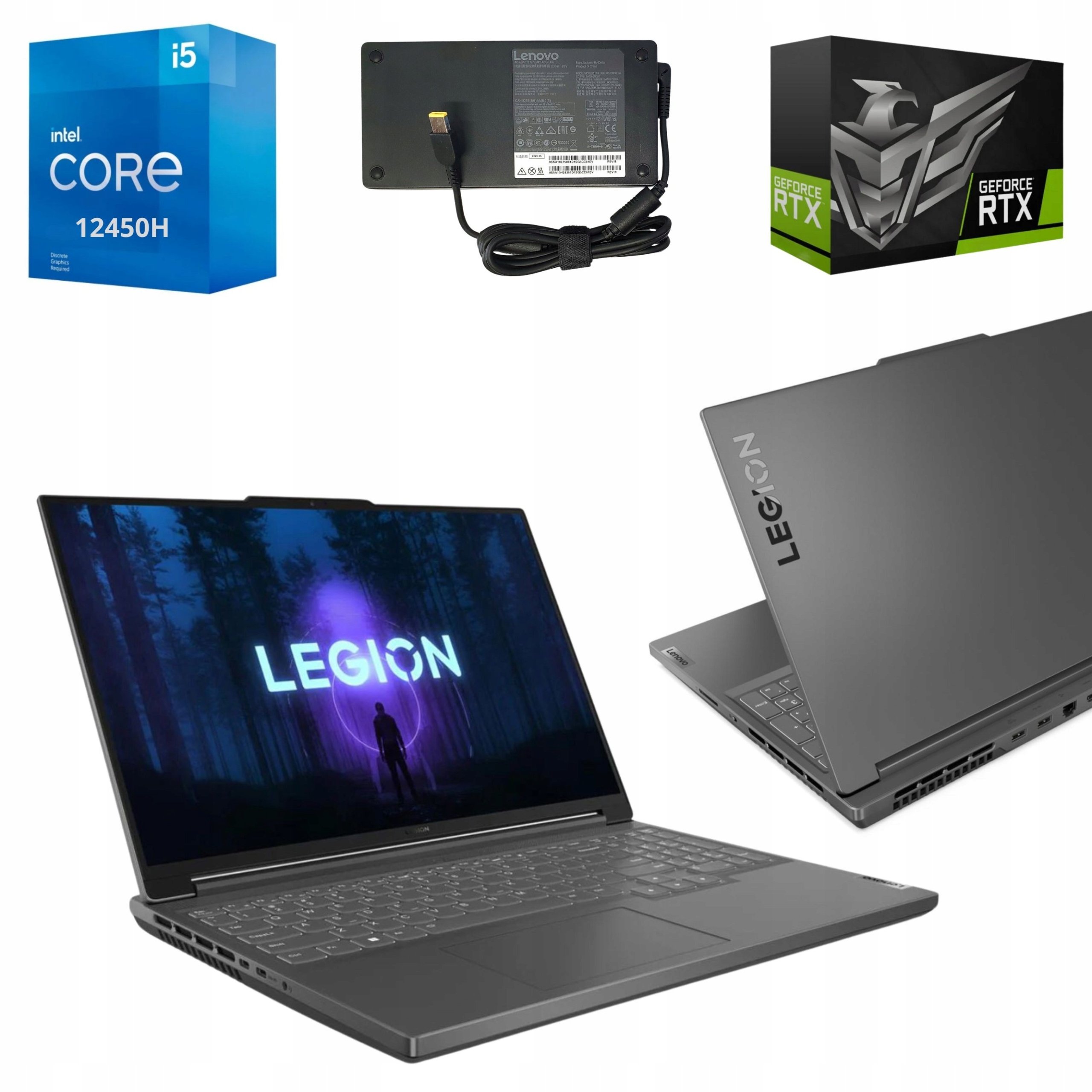 Laptop LENOVO Legion Slim 5, 16GB RAM, 512GB SSD, RTX 4050, Intel i5 de 13ª generación, pantalla 16"
