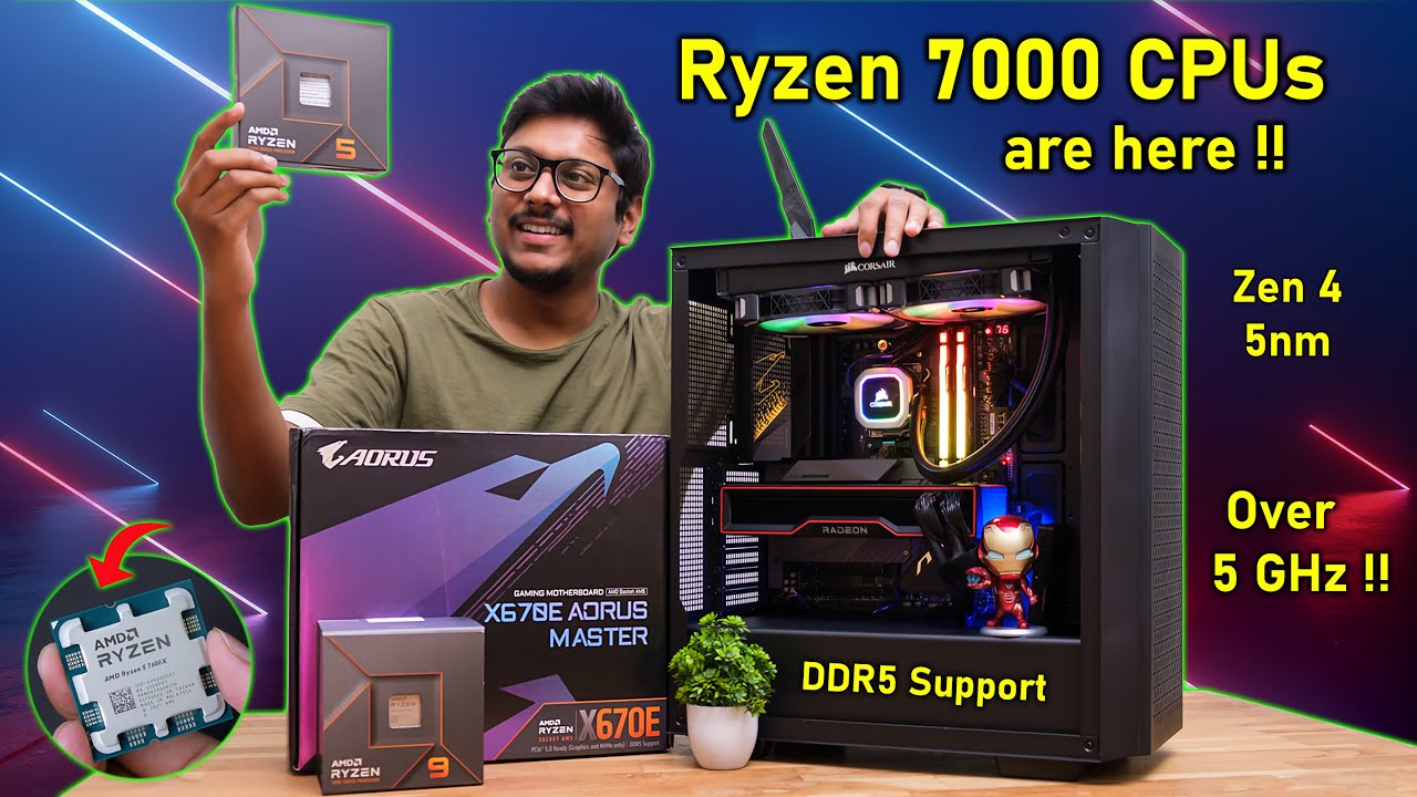 Ordenador Gaming Ryzen 7 Serie 7000 en Componentes en República Dominicana