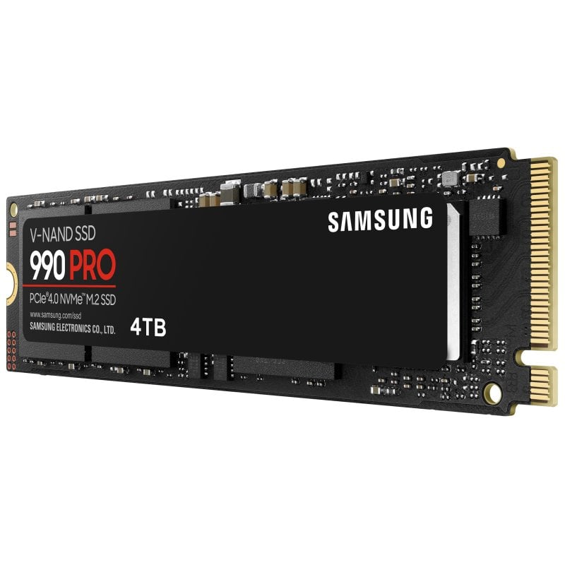 Samsung SSD NVMe M.2 990 Pro 4TB de Alto Rendimiento
