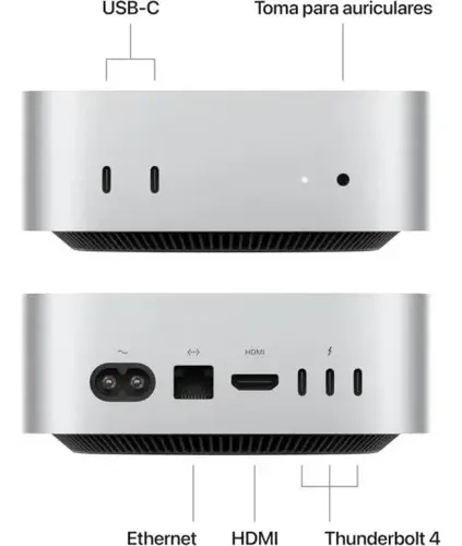 Mac Mini M4 con 512GB SSD y 16GB RAM, Sellado, Oferta Especial en República Dominicana