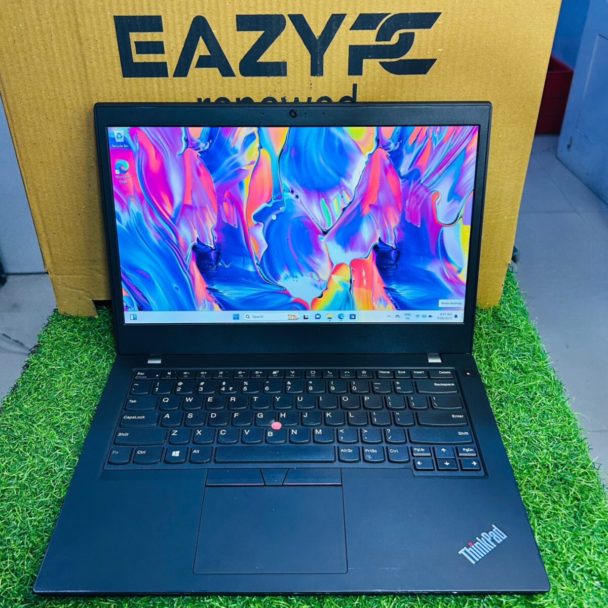 Portátil Lenovo T450 14" Core i5, 16GB RAM, SSD 128GB, Gráficos Intel HD 5500 8GB