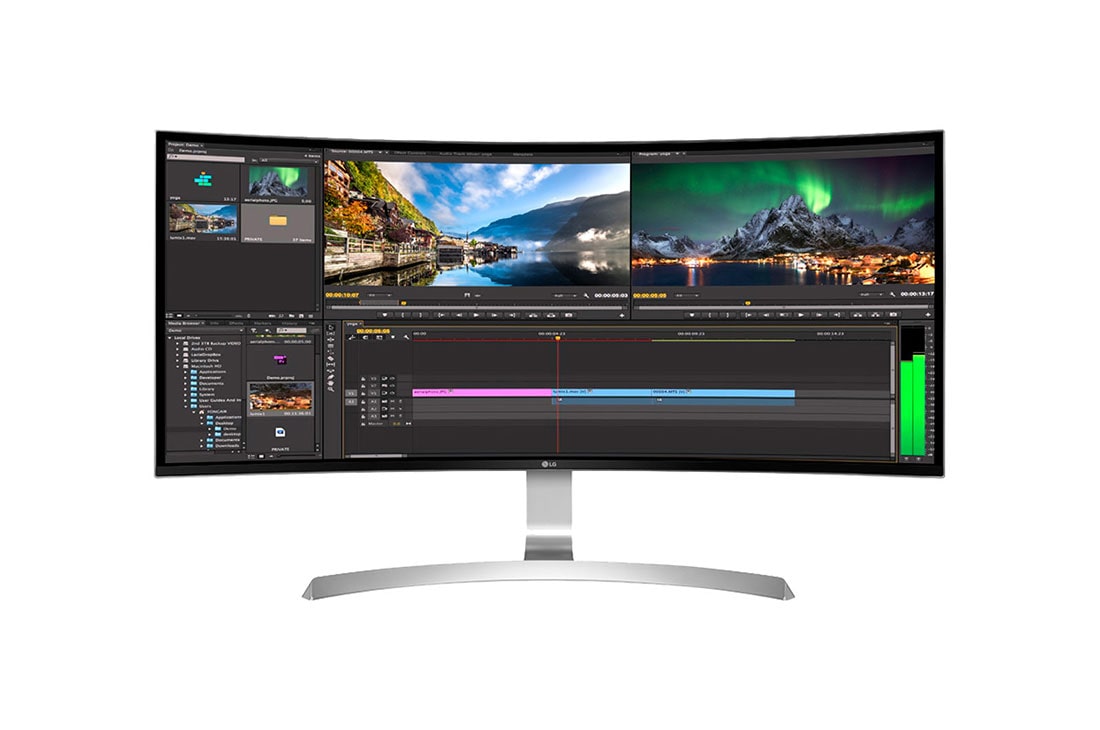 Monitor LG Curvo de 34" Ideal para Edición Profesional