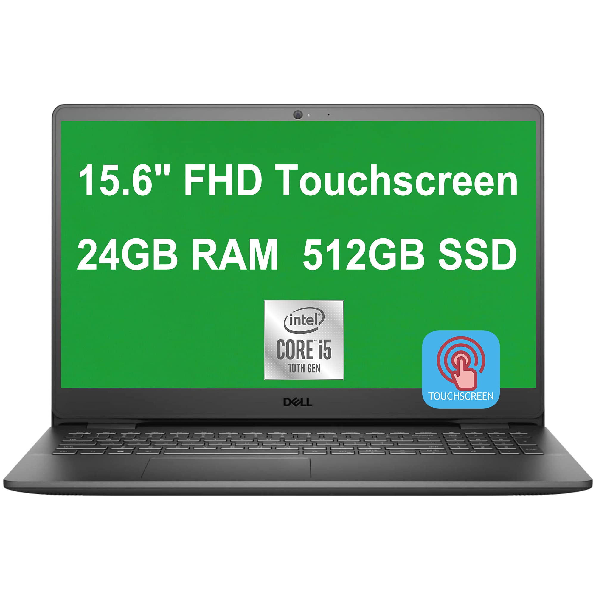 Portátil Dell Inspiron 3501 táctil, 10ª Gen Intel Core i5, 16GB RAM, 256GB SSD en República Dominicana