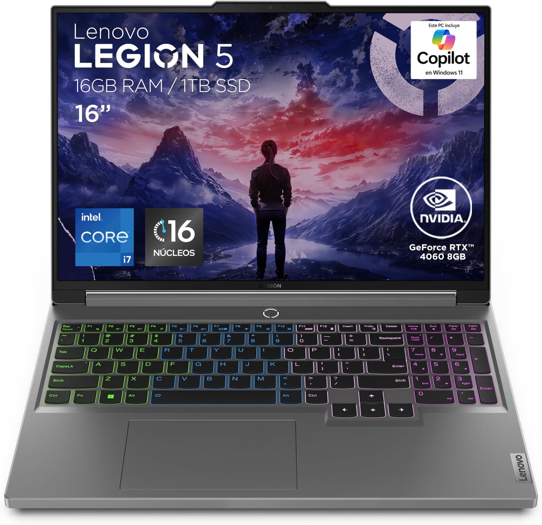 Laptop Lenovo Legion 5 para videojuegos y alto rendimiento en República Dominicana