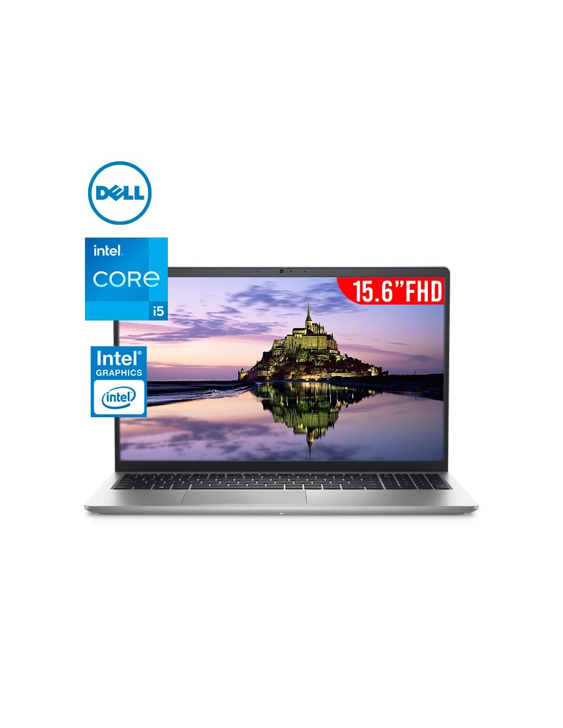 Laptop Dell Inspiron con Windows 7, batería no carga, funciona conectado en República Dominicana