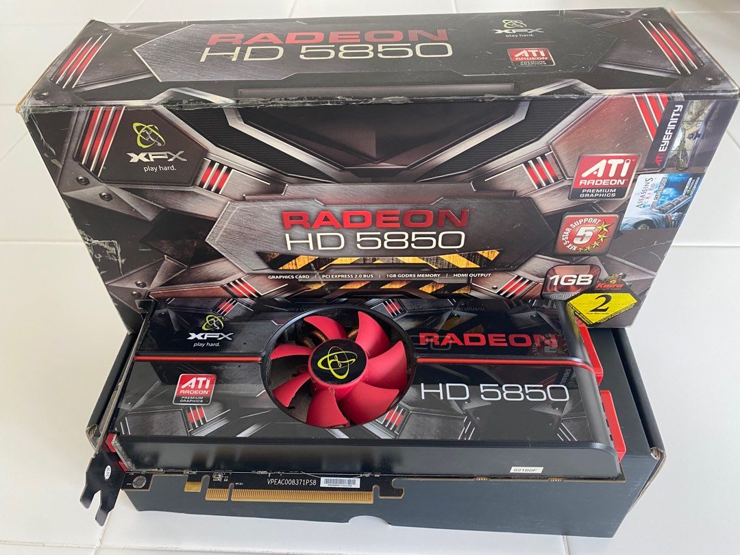 Tarjeta Gráfica AMD Radeon HD 5850, Rendimiento Eficiente para PC en República Dominicana