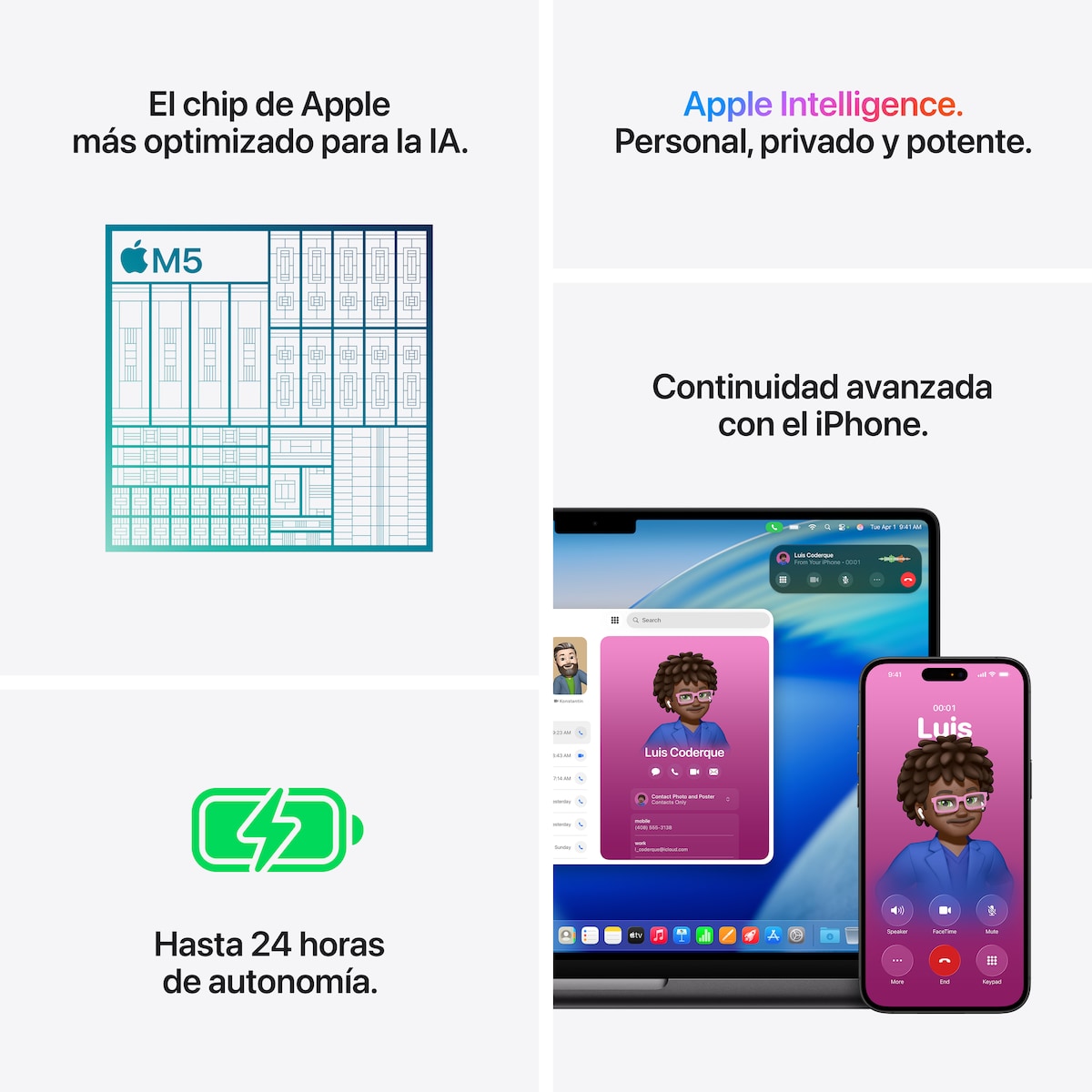 MacBook Pro 14" 2025 con chip M5, 24GB RAM y 1TB SSD, Nuevo y Sellado en República Dominicana