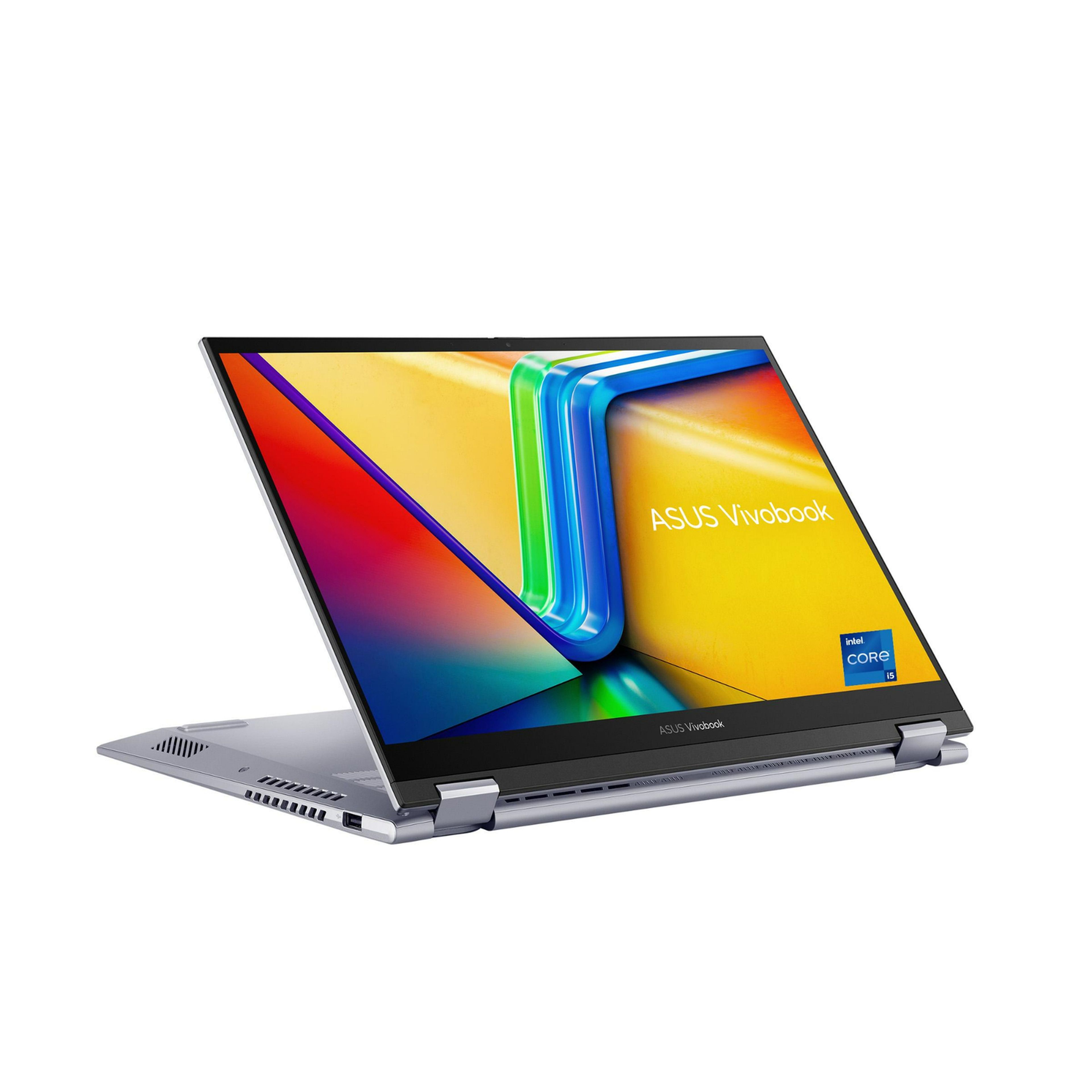 Laptop Asus Touch de 14" con Procesador Intel Core i5, 12GB RAM y SSD 128GB, Puerto HDMI