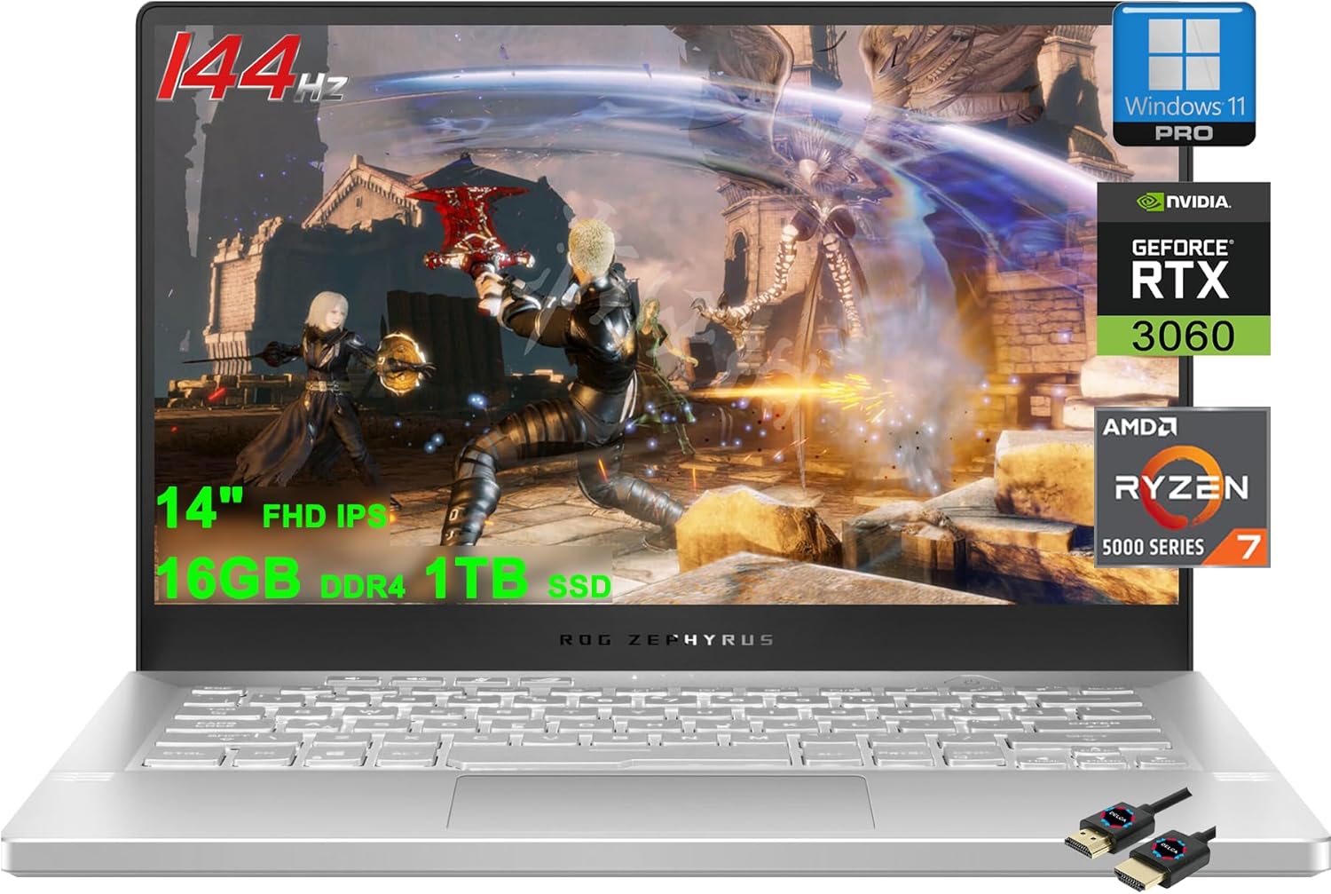Laptop Gaming Asus Zephyrus G14 Ryzen 7 4800HS 16GB RAM DDR4 512GB SSD Nvidia GTX 1650 4GB en República Dominicana