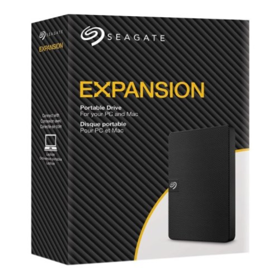 Disco Duro Externo Seagate Expansion 5TB USB 3.0 2.5" Compatible con Windows en República Dominicana