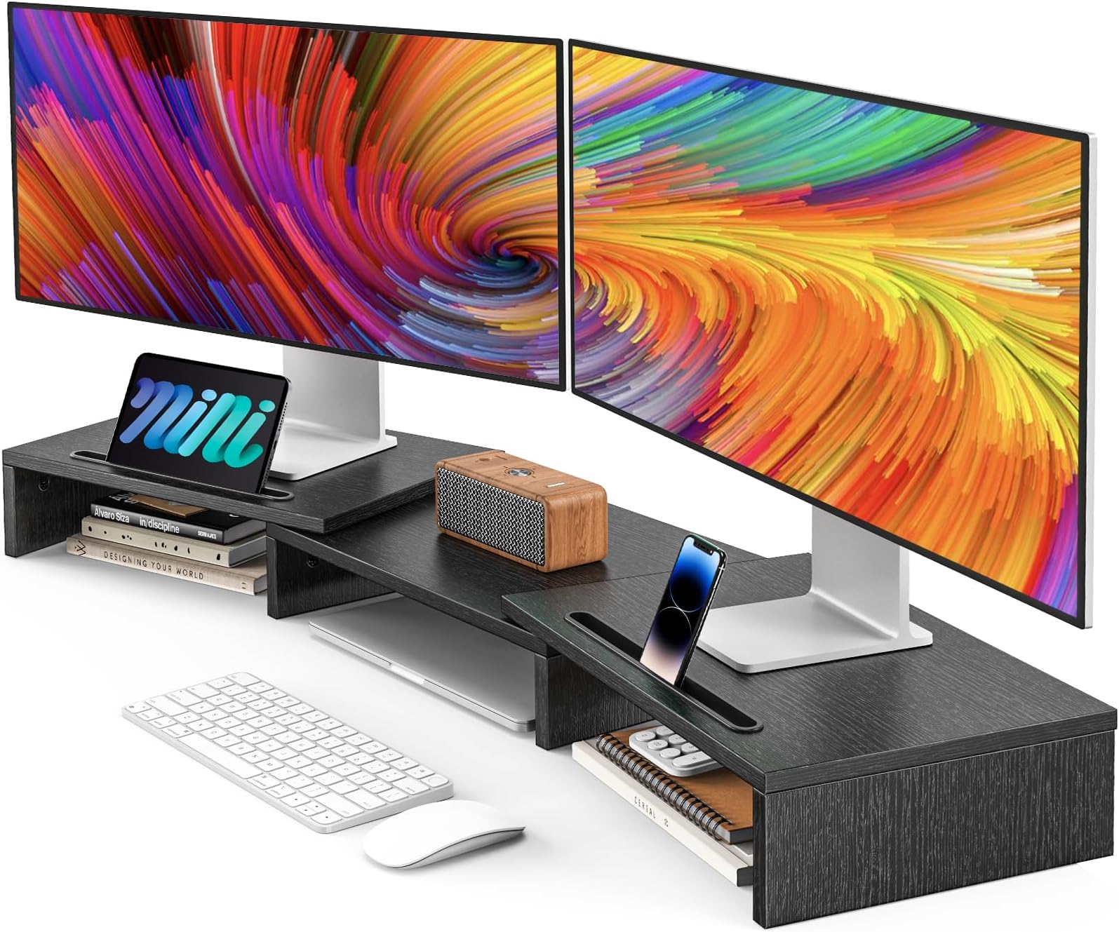 Soporte para dos monitores – Base estable para doble pantalla en República Dominicana
